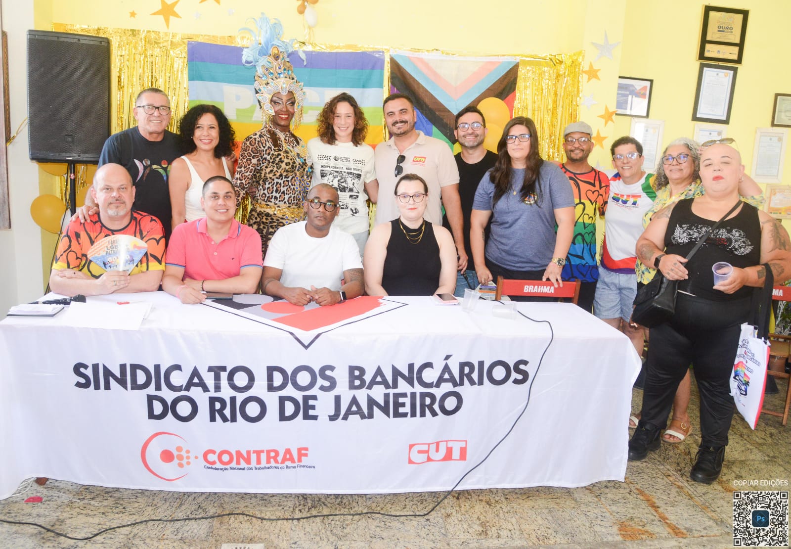 1º Encontro LGBTQIA+ das Bancárias e Bancários do RJ