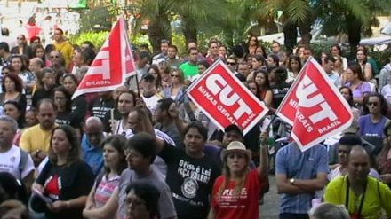 Dia Nacional de Mobilização reúne 10 mil trabalhadores em Belo Horizonte