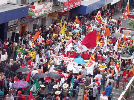 Bancários de Campina Grande participam do Dia Nacional de Luta