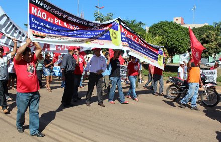 Bancários vão às ruas no Dia Nacional de Lutas em Porto Velho