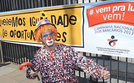 Bancários do BB protestam contra nomeações arbitrárias em São Paulo