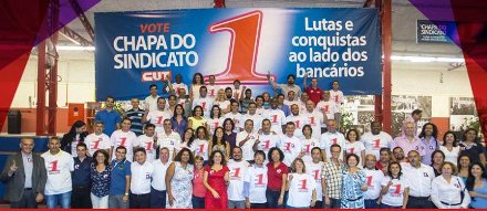 Contraf-CUT apoia Chapa 1 nas eleições do Sindicato de São Paulo