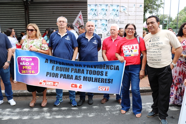Bancários do Piauí dizem não à reforma da Previdência apresentada pelo governo Bolsonaro