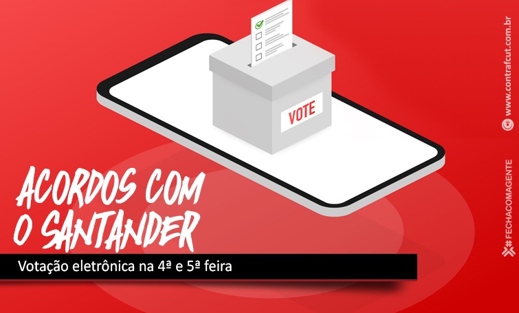 Bancários vão decidir sobre acordos com o Santander
