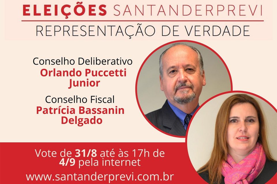 SantanderPrevi: Eleição começa no dia 31
