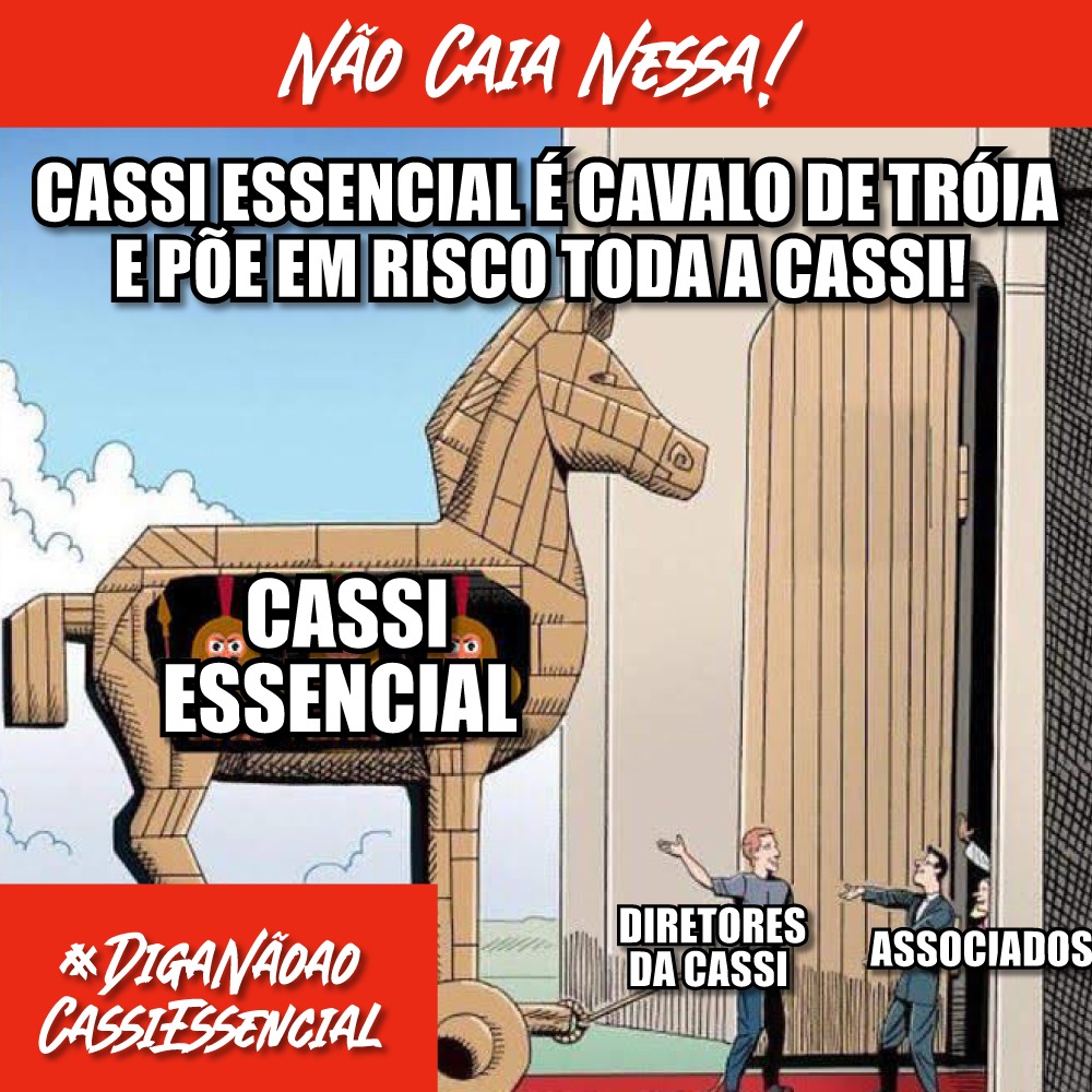 Cassi Essencial é Cavalo de Troia e põe em risco toda a Cassi