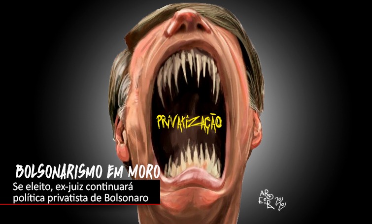 Se eleito, Moro promete continuar política privatista de Bolsonaro