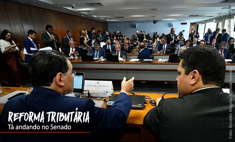 Reforma tributária avança no Senado