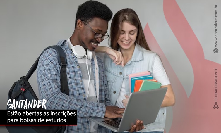 Funcionários do Santander já podem se inscrever para bolsas de estudos